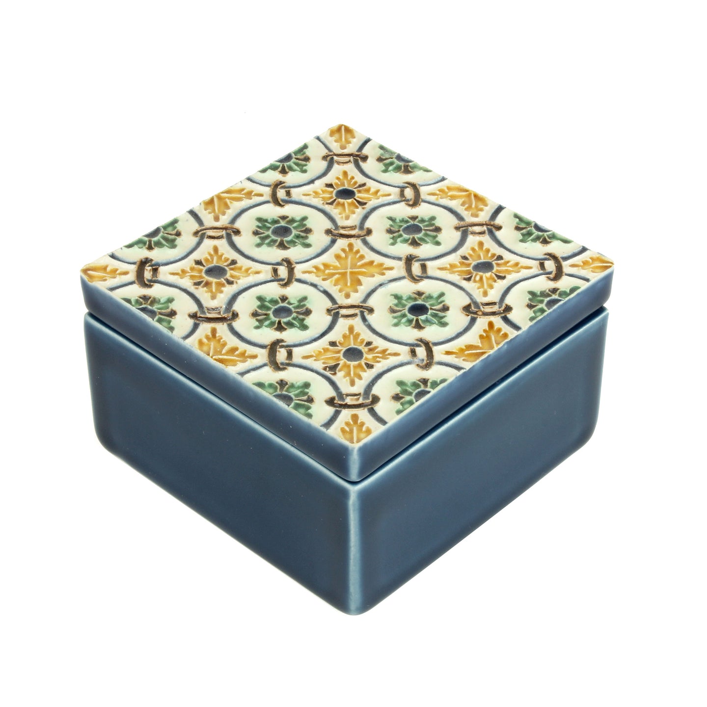 Medium Box Lead Blue