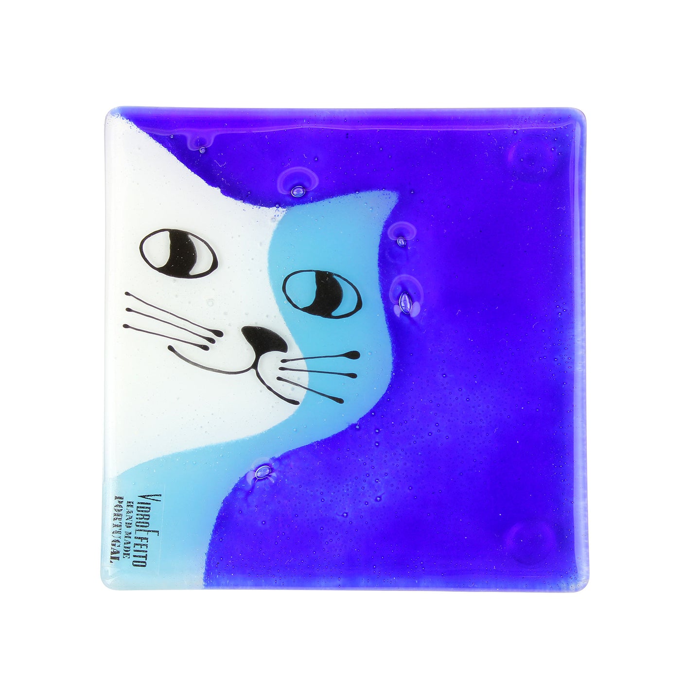 Blue Cat Coaster