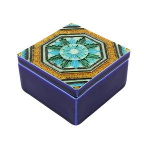 Medium Box Gold Blue
