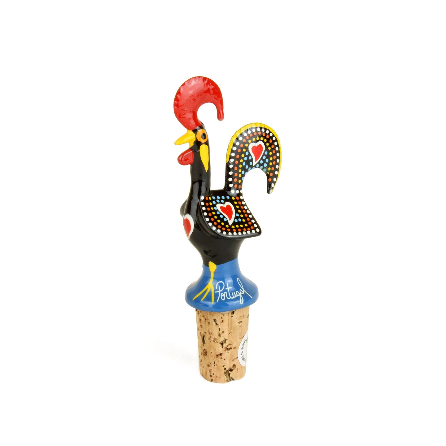 Traditional Black Rooster Stopper